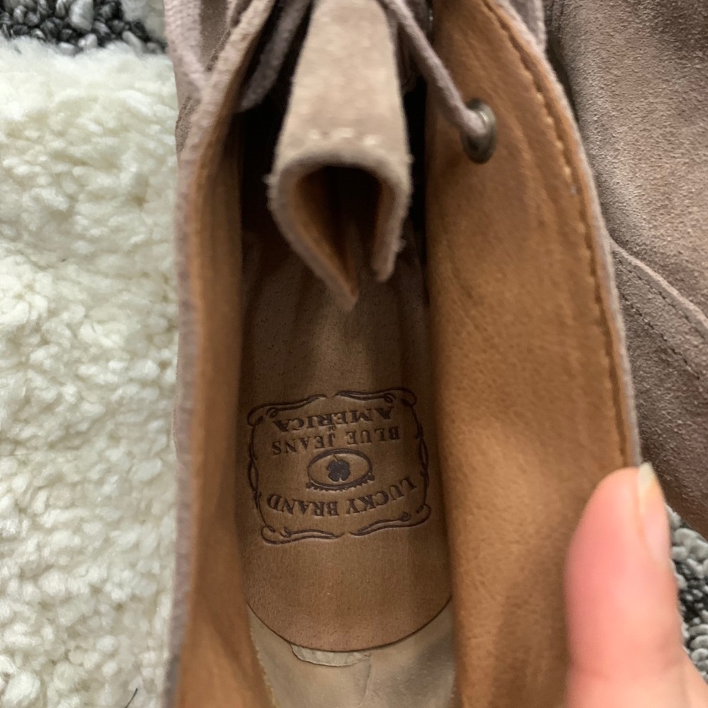 Suede booties - Picture 3 of 4